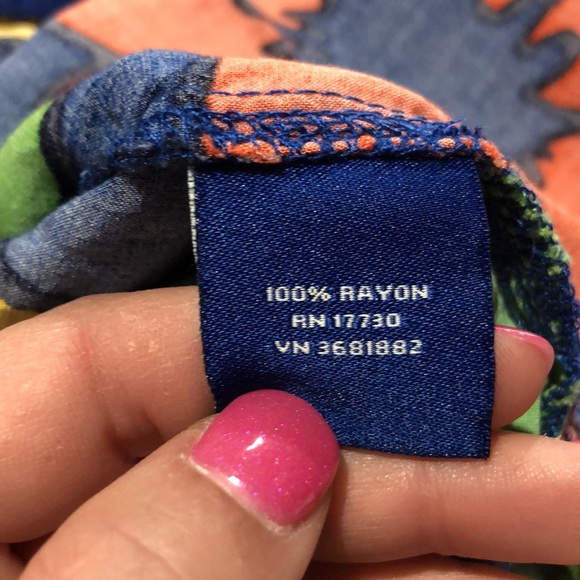 Marimekko for Target blue floral tunic size xs - Picture 9 of 9